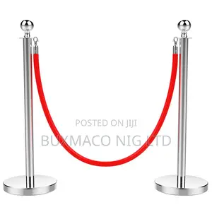 Crowd Control Stanchion Queue Guide (2pcs Poles)