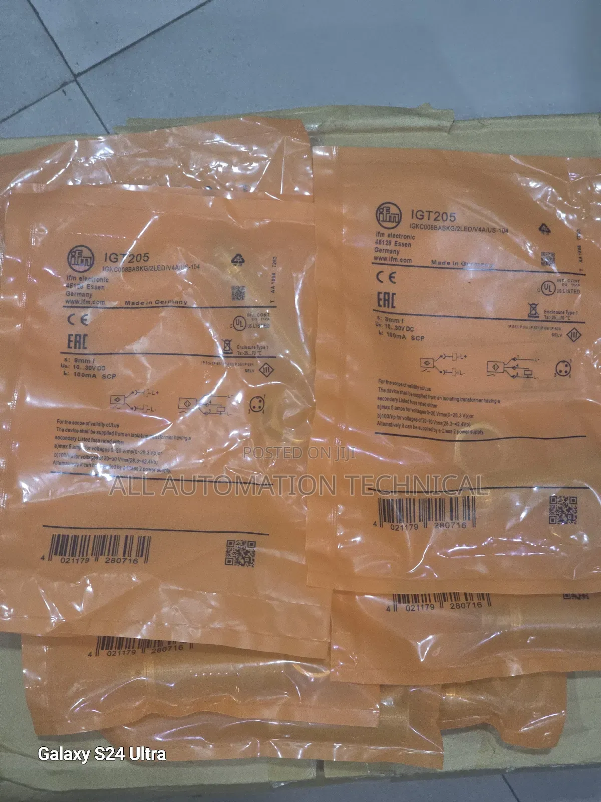 Ifm Inductive Sensor Igt205