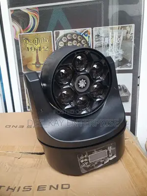 Six Bee Eyes Moving Head Light With Laser