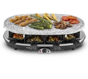 Progress 2-in-1 Device: Electric Raclette Stone Steaklette Grill