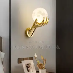 Indoor Led Creative Hand Wall Decorative Lamp