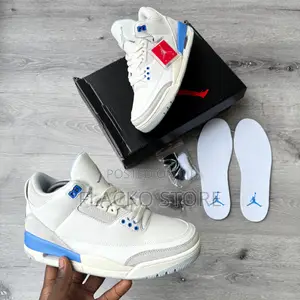Original Air Jordan 3 Retro Lucky Shorts Sneakers