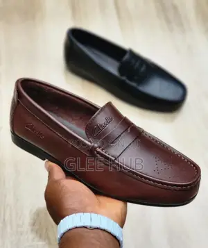 Flat Matte Leather Corporate Shoes