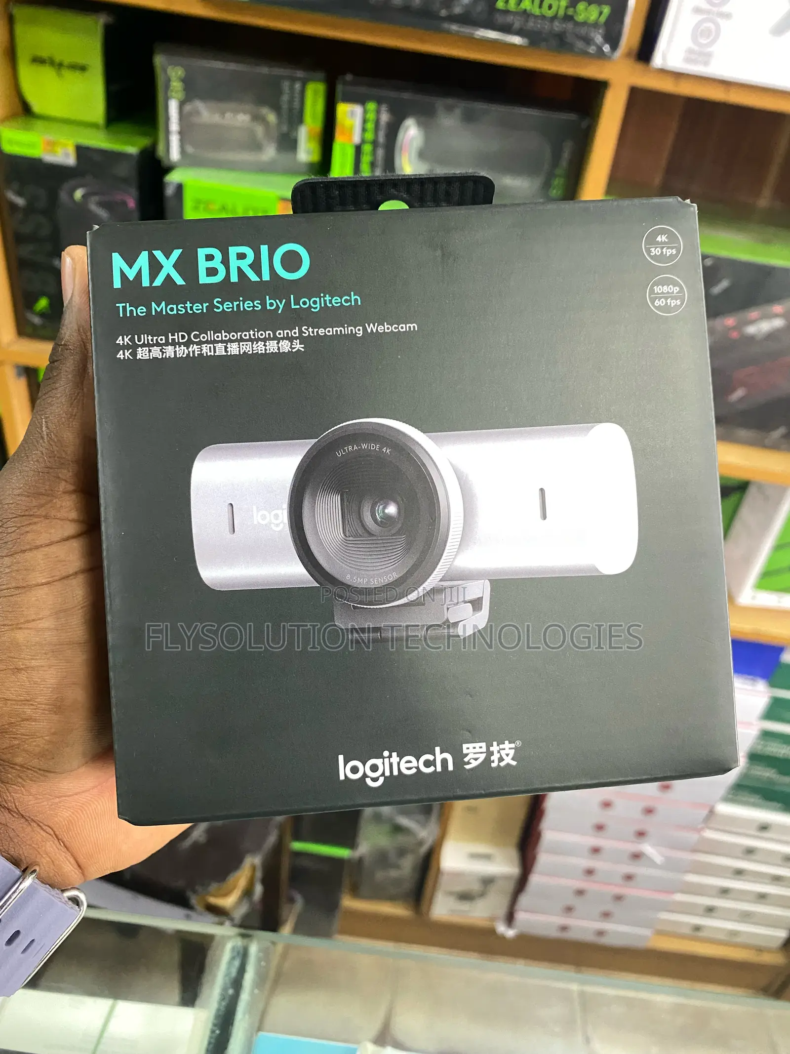 Logitech Mx Brio Ultra Hd Collaboration and Streaming Webcam