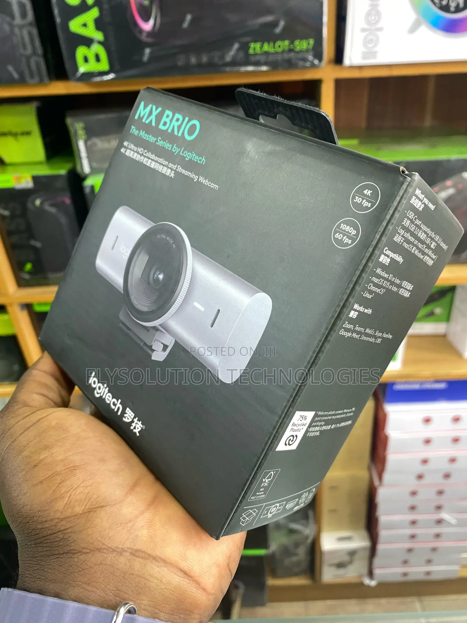 Logitech Mx Brio Ultra Hd Collaboration and Streaming Webcam