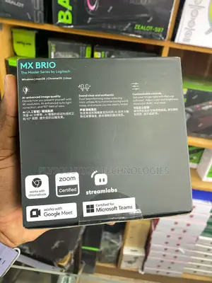Logitech Mx Brio Ultra Hd Collaboration and Streaming Webcam