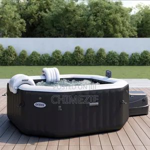 Inflatable Hot Tub Spa Round 4 People 2.16m X 71cm (85in X 28in )