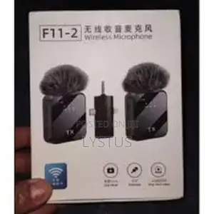 F11-2 Double Wireless Mic With Notice Cancelation