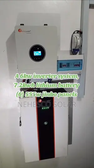 6kva + 7.2kw Solar Power System