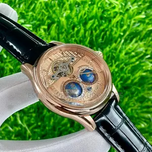 Quality Luxury Mont Blanc Leather Wristwatch