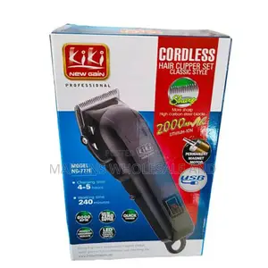 Kiki New Gain Professional Cordless Hair Clipper Set (Model: Ng-777).