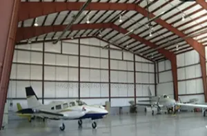 Aircraft Hangar Fabrication, Steel Fabrication