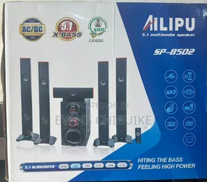 Ailipu 5.1 Channel Sound System X Bass