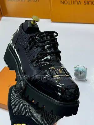 Louis Vuitton Lace Up Designer Shoes
