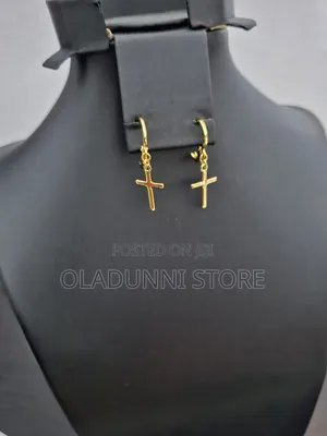 Cross Replica Earring