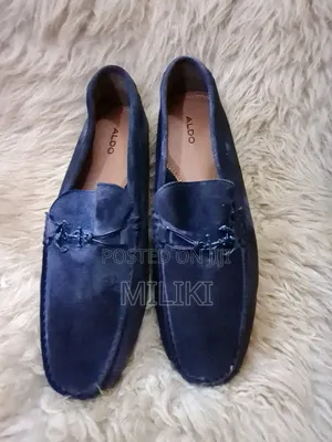 Brand New Aldo Moccasin (Loafers) in Suede Blue