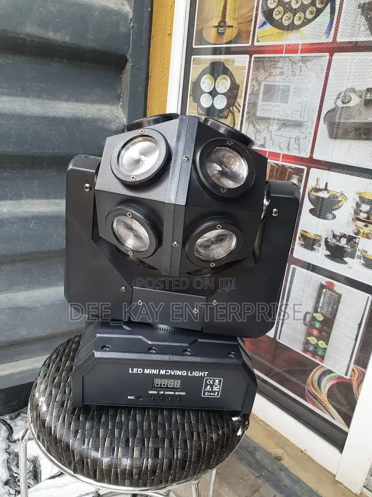 12 Eyes Moving Head Light