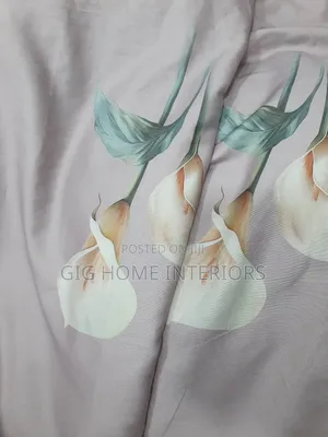 Flower Design Silk Bedsheets