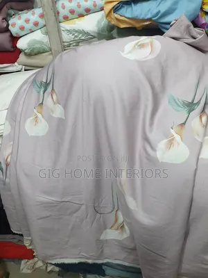 Flower Design Silk Bedsheets