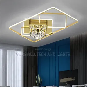 Modern Led Crystal Ceiling Chandelier.