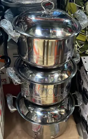 Stanithanz Steel Pot Set