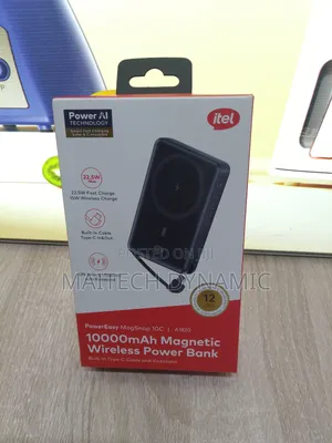 Powereasy Magsnap 10c 10000mah Magnetic Wireless Power Bank