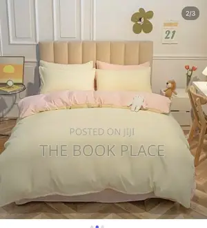 Creamy Cotton Bedsheets With Duvet