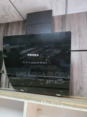 Phima 4burner 60cm Glass Heat Kitchen Extractor