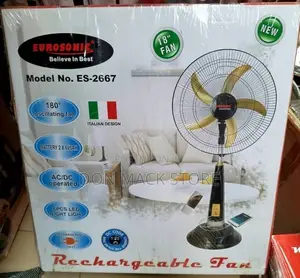 Eurosonic Rechargeable Fan