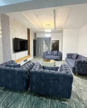 7seater Fabric Sofa + Center Table Can Be Made in Preferred Colors
