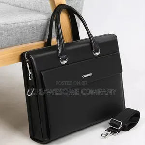 Classic Office Leather Hand Bag