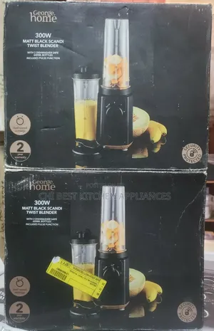 George Home Matt Black Scandi Twist Blender