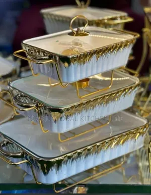 3 Big Dinner Set With Stand