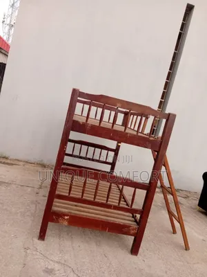 3 and Half by 6 Sturdy Wooden Double Decker Bedframe