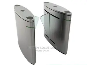 Flap Barrier Gate With Electric Circuit Motor