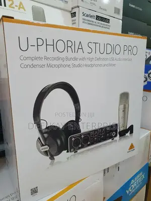 Behringer U-Phoria Studio Pro Complete Recording Bundle