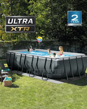 Rectangular Ultra Frame Above Ground Pool - 18' X 9' X 52"
