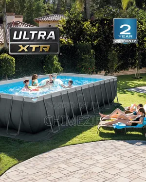 Rectangular Ultra Xtr Frame Above Ground Pool - 24' X 12' X 52"