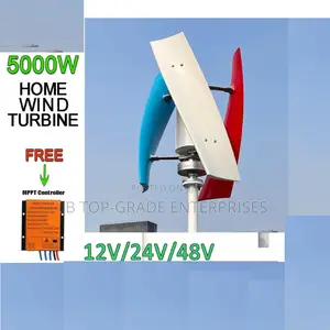 Silent Power, Big Savings: 5000w 48v Vertical Wind Turbine Energy