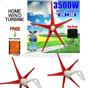 Effortless Energy: Connect to the Grid With 3500w Horizontal Turbine