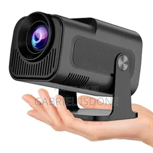 Smart 1080p Projector With Built-Apps, Mini Portable Outdood Hy320
