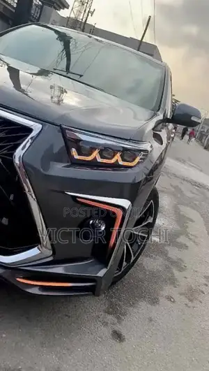 2012 Highlander Facelift To Lexus Face With 3 Torch Headlights