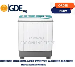Hisense 11kg Semi-Auto Twin Tub Washing Machine|Wsrb113