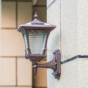 Solar Wall Lamps Outdoor Waterproof Lighting External European Style