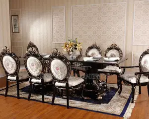 New Modern Royal Adjustable Dinning Table Set 8 Seaters