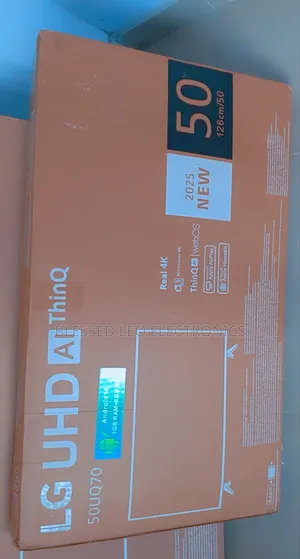 50 Inches Uhd Frameless Tv With Good Display (Smart Android Tv)