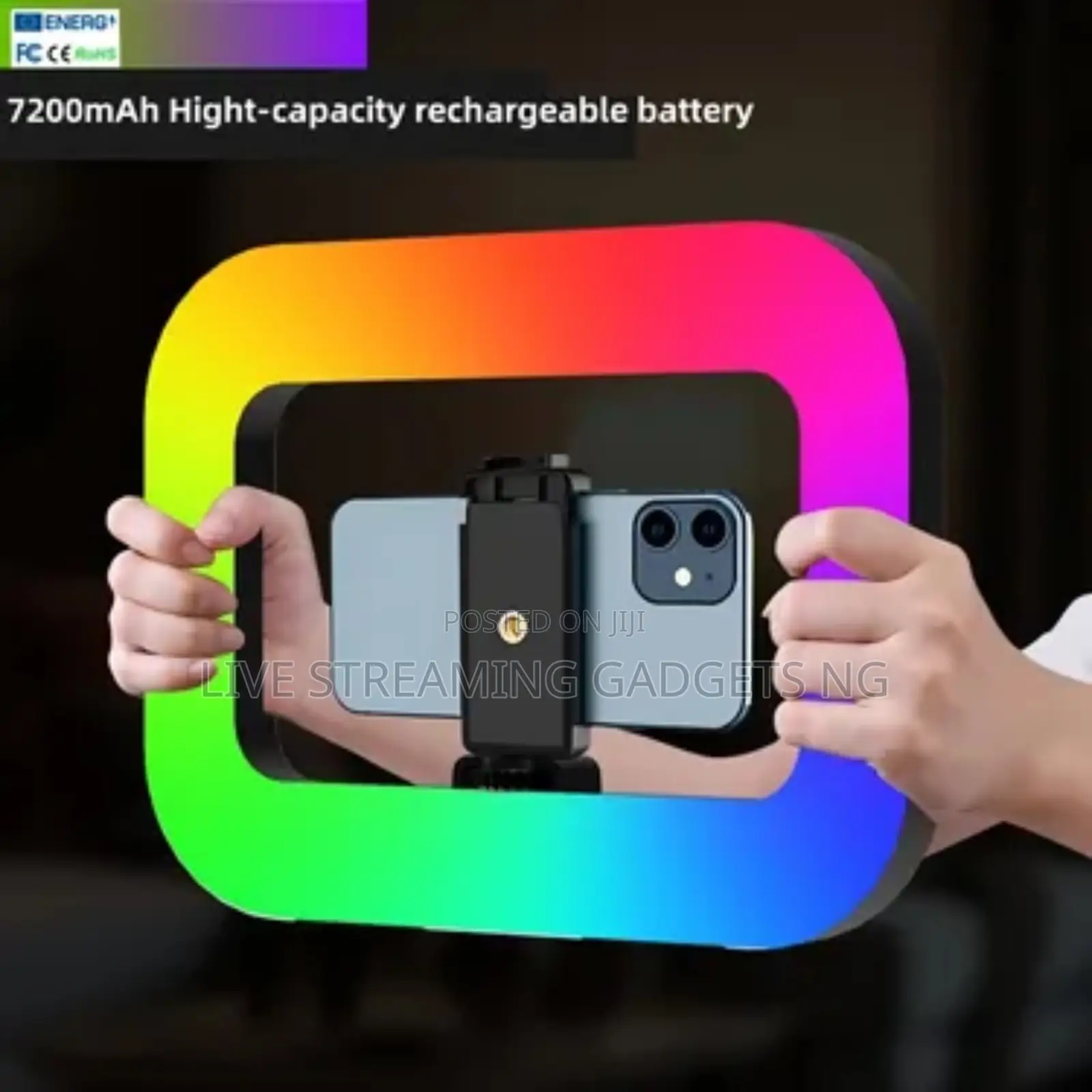 Ym200 RGB Rechargeable Ringlight