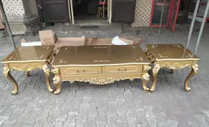 Royal Center Table and Stools.
