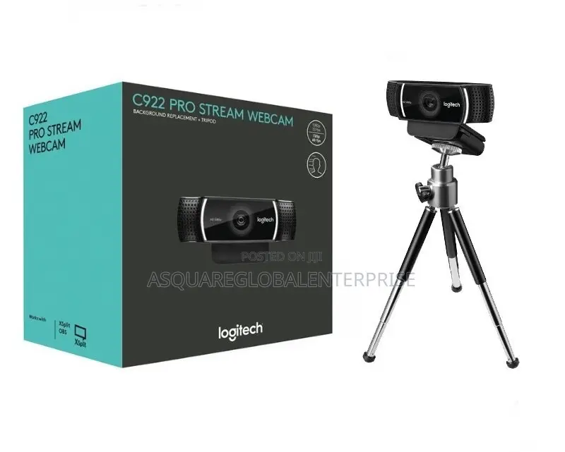 Brand New Logitech C922 Pro Hd Webcam Stream.