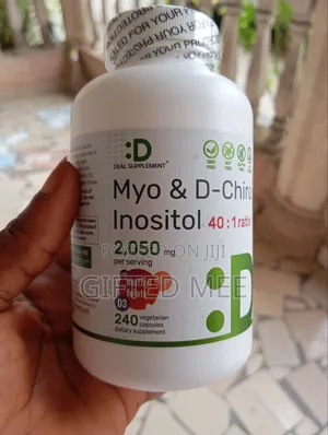 Myo+D-Chiro Inositol, Folate, Vit. D3 and Vitex, 240 Caps